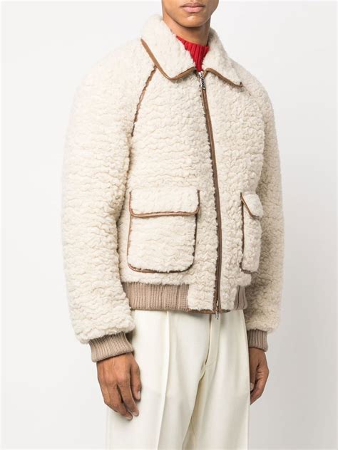 fendi college jacke herren|farfetch Fendi jacket.